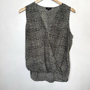 Rails Black and Gray Tank Top